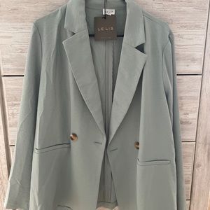 New with tags mint green blazer